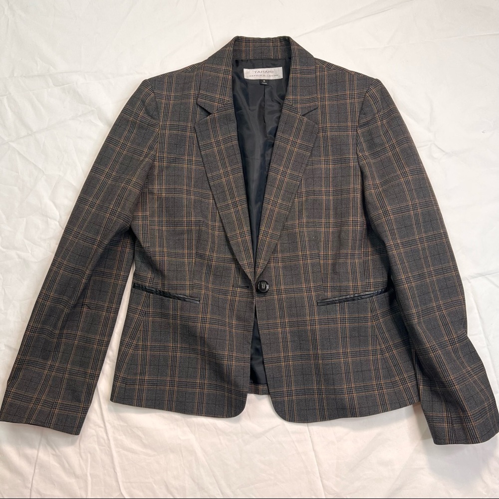 TAHARI Arthur S Levine Women’s Blazer Jacket Size 10 A070222